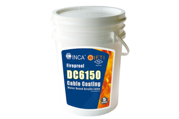 DC6150 intumescent cable coating applied for fireproofing electrical cables in industrial installations in Saudi Arabia
